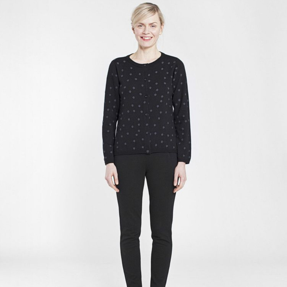 Marimekko 'Plink' Cardigan Sweater Neuletakki M - Picture 2 of 8